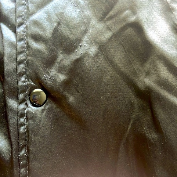 VINTAGE MTV Music Satin Jacket Black Bomber 80s Size Large - Picture 5 of 6